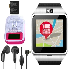 Wearable Devices GV18 wristwatch Bluetooth Smart Watch GPS FM for phone Smartwatch Children Kid Wristwatch PK GT08 U8 M26 A1