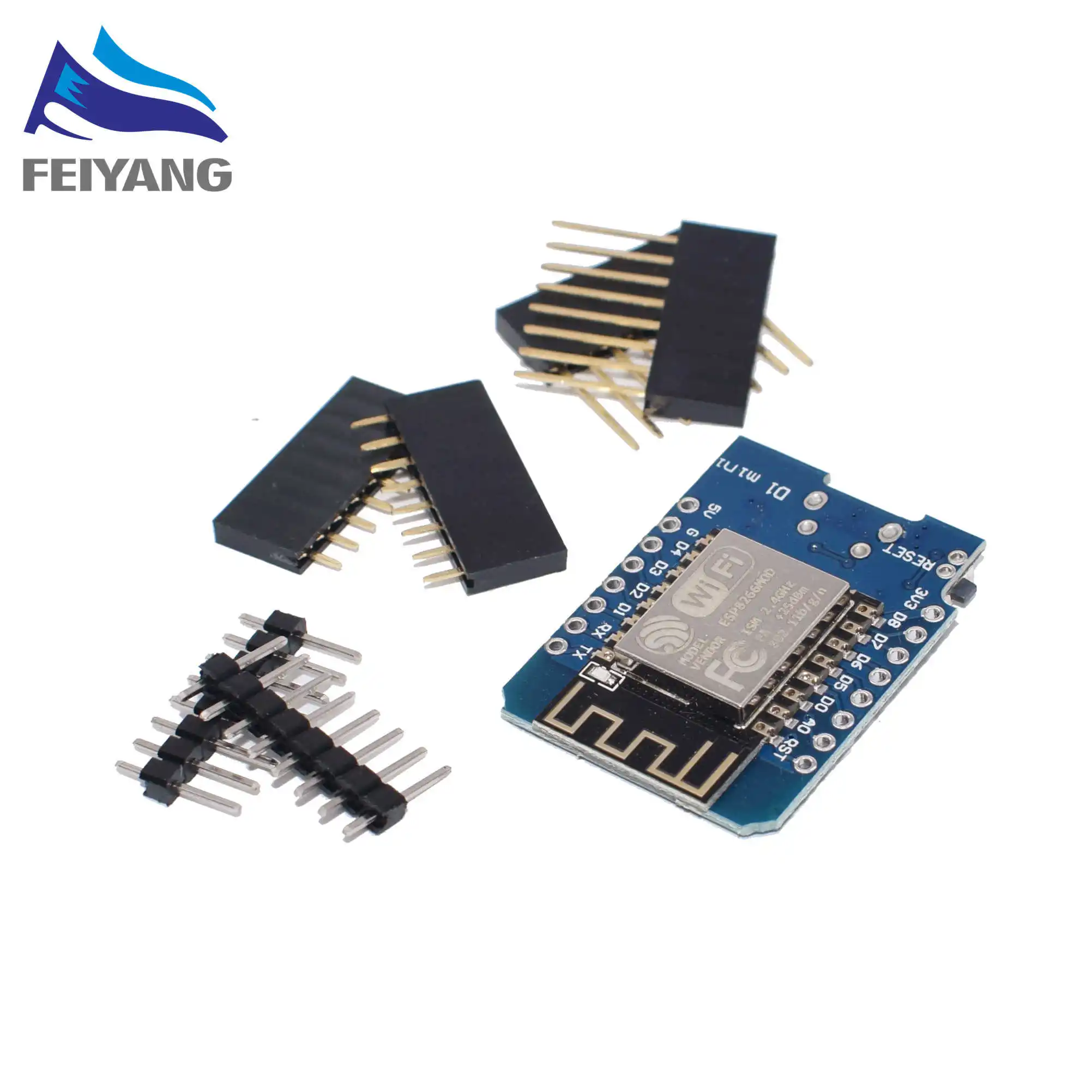 D1 MINI 10 шт. D1 PRO/Защита аккумулятора/D1 mini-Mini NodeMcu 4 м байт Lua wifi Интернет вещей макетная плата на основе ESP8266 WeMos - Цвет: D1 MINI