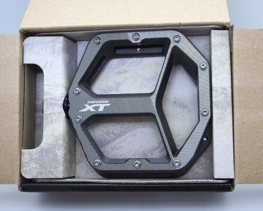 Оригинальный Shimano PD M8040 Deore XT велосипед Плоские Педали Трейл эндуро внедорожный MTB Размер S/M/L запчасти для