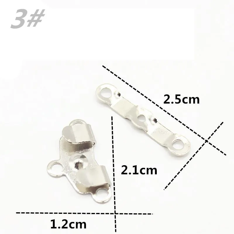 50PCS DIY Trousers Pants Skirts Brass Hooks for Sewing,garment hooks,garment sewing accessories