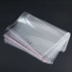 100 шт./лот 24x32 см Clear Пластик сумка Resealable целлофан поли сумки самоклеющиеся Печать Opp большие игрушки ювелирные изделия Упаковочные пакеты