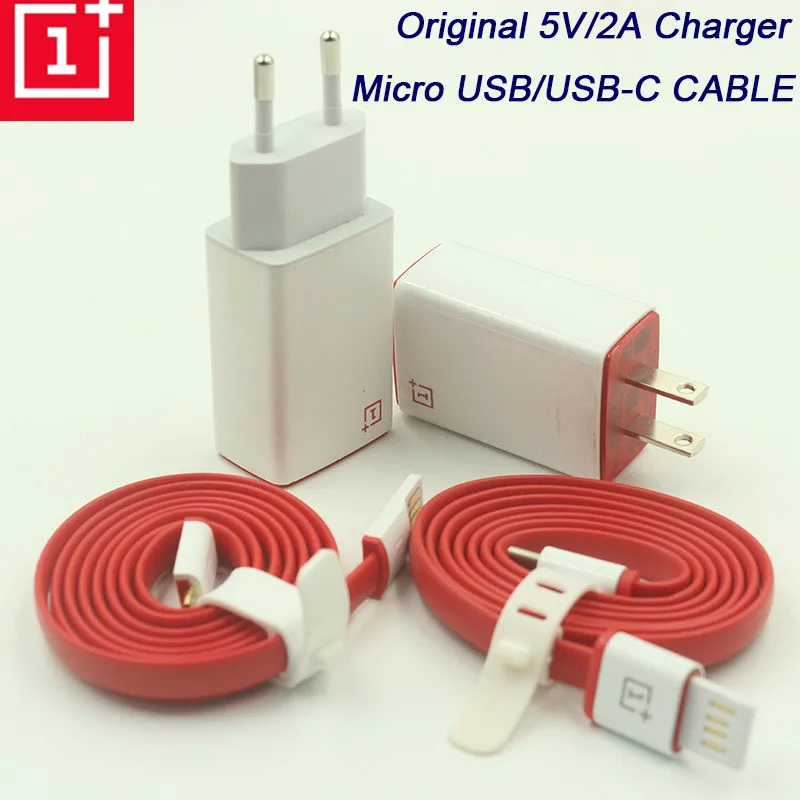 Original Oneplus 1/X/2 US/EU/UK 5V 2A Charger Adapter Micro USB / TYPE