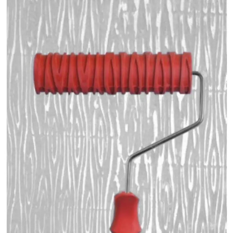 Творческий 7 дюймов; зернистая фактура; Краски резиновый ролик дом, офис, магазин настенная декоративная картина инструменты