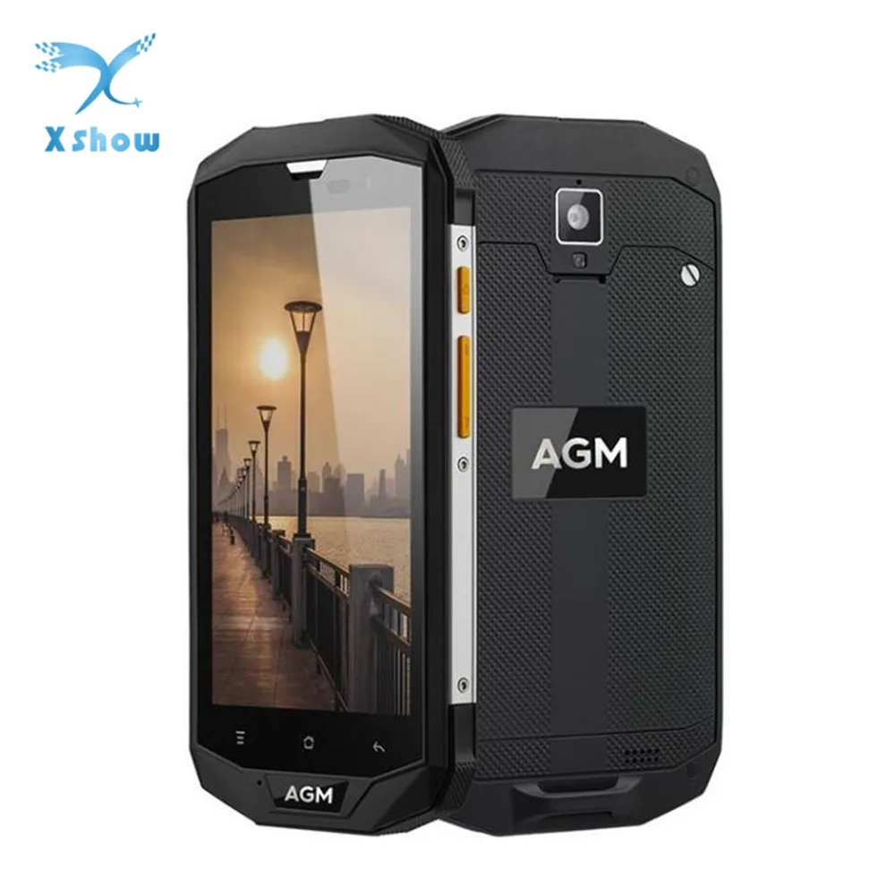 AGM A8 SE IP68 3-Proof мобильный телефон 5," HD 2 Гб ram 16 Гб rom MSM8916 четырехъядерный 8MP 720P 4050 мАч водонепроницаемый пылезащитный Мобильный телефон