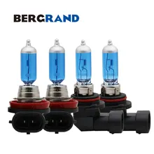 Автомобильный 12В 55 Вт 9006 HB4 H11 ксенон белый 4300 K автомобильные галогенные лампы для передних фар жесткий Стекло авто лампа галогеновая фары для Toyota