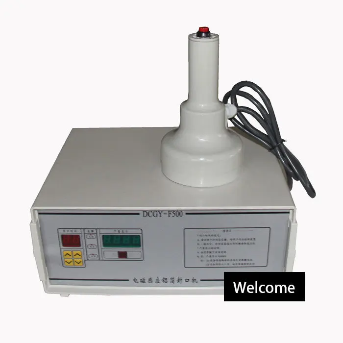 

1 Set DCGY F500 Electromagnetic induction Aluminum foil bottle sealing machine