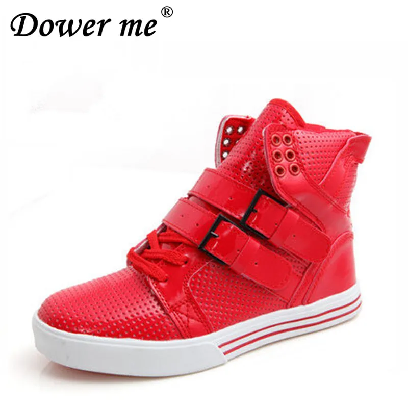 

2018 fashion Justin Bieber shoes famous stars hip hop shoes Men street dance unisex casual trainers size 35-44 High zapatillas
