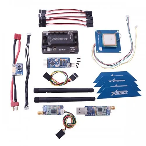

Flight Control Set APM 2.6 ArduPilot Flight Controller Neo-6M GPS 3DR Radio Telemetry Kit 433MHz Minimosd Current Sensor