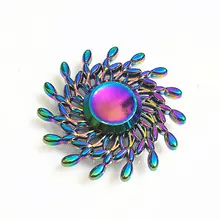 045 высокое качество Спиннер металл Радуга Дракон рука палец Спиннеры аутизм СДВГ фокус тревога помощи стресс