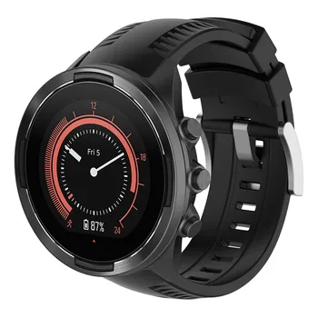 

2019 Watchbands Smart Watch Sport Silicone Wrist Band Strap Bracelet Buckle For Suunto 9 Baro Fashion Sport Men Women Watch Belt