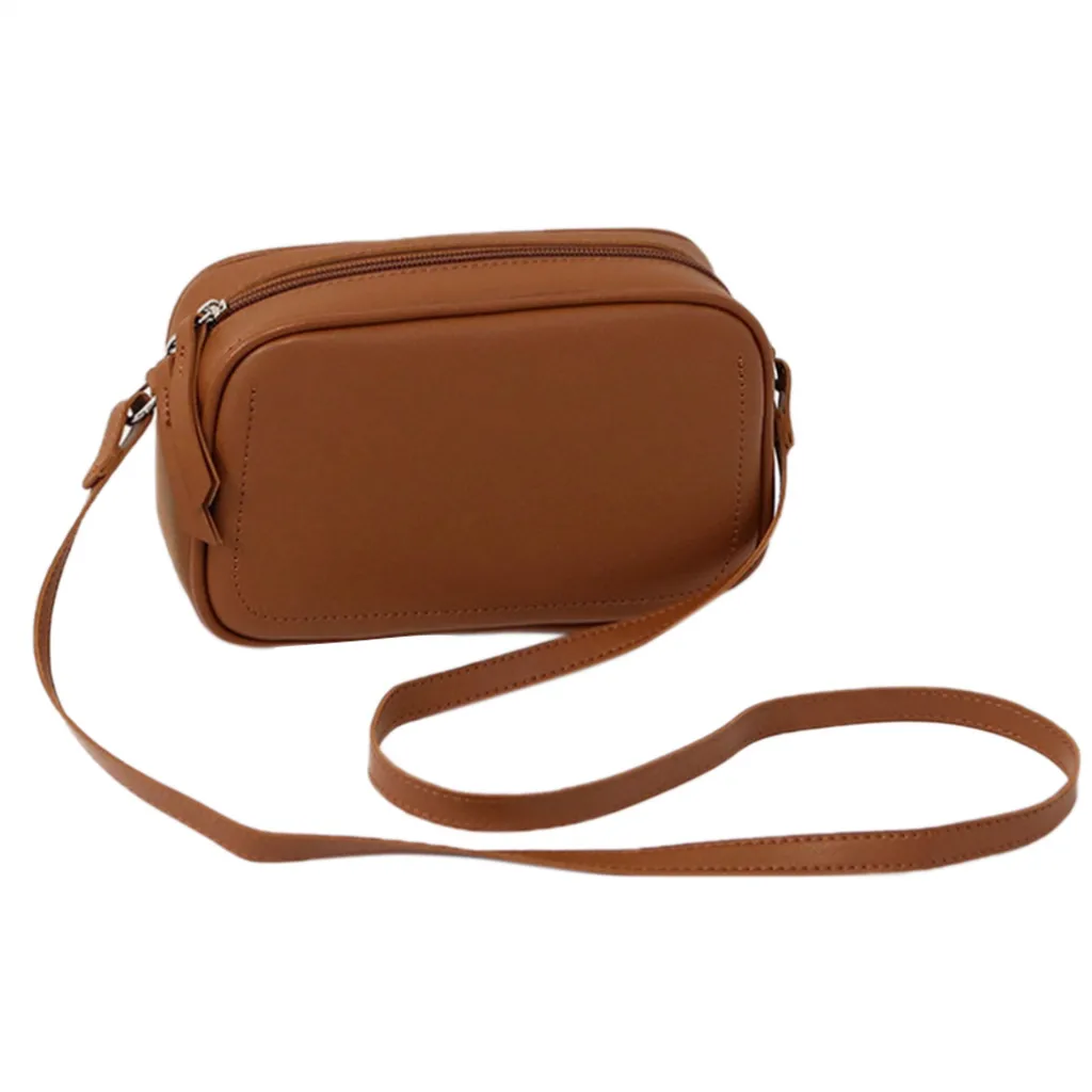 

MOLAVE Handbags zipper Women bags Fashion All-purpose Small Square Bags solid Single Shoulder Messenger Versatile handbags 9411
