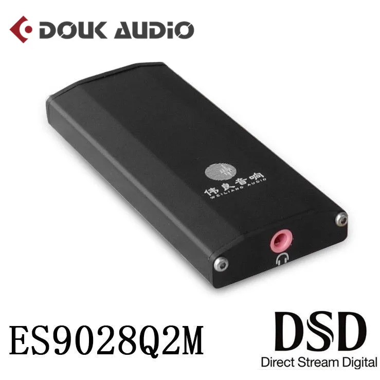 DAC ES9028Q2M SE4 Portable Amplifier DSD HiFi Audio USB Decoder for PC and Phone With Headphone Jack