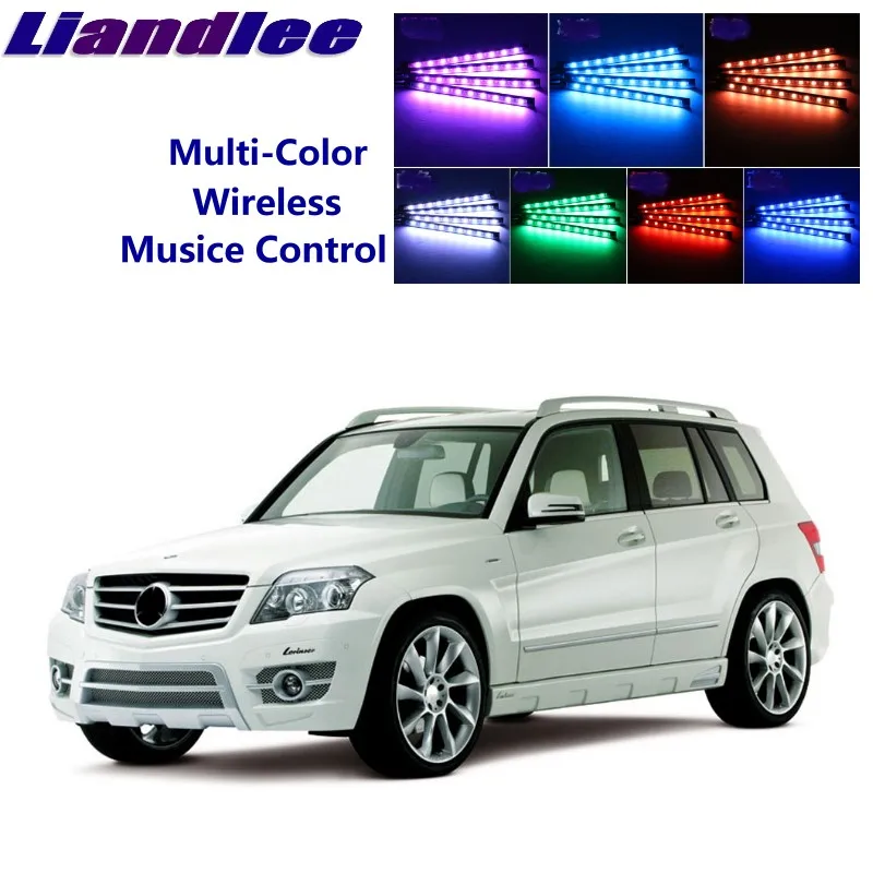 UnderDash Floor Light Interior Ambient Lamp For Mercedes Benz GLK MB X204 2008~2016 Car