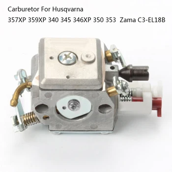 

Carburetor For Husqvarna 357XP 359XP 340 345 346XP 350 353 Carb Zama C3-EL18B Car Motorcycle Snowblower Chainsaw Accessories
