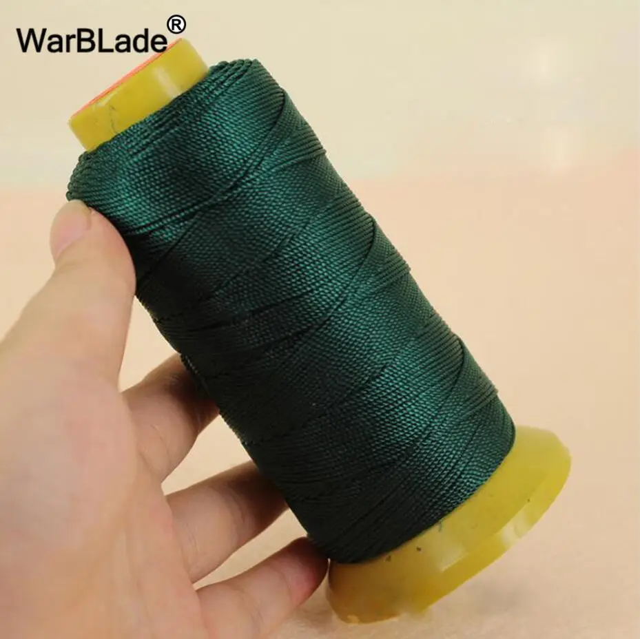 WBL 0,2 мм 0,4 мм 0,6 мм 0,8 мм 1 мм полиамидный шнур, нейлоновый шнур, нить для шитья, шелковое Бисероплетение, шнур для плетения ювелирных изделий своими руками - Цвет: Dark green