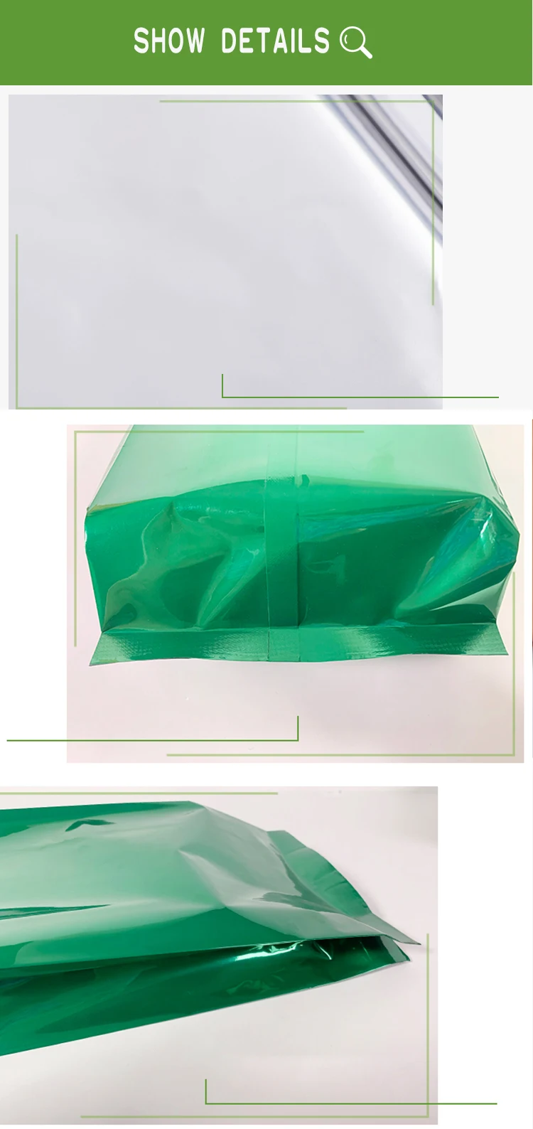 2 color,Aluminum foil,organ Packaging bag,Heat seal,Open top,Store,Matte aluminized,food,Snacks,Dried meat,candy,powder,nuts,coffee,Milk tea,Dried meat,Rice,flour,fruit,Granule,Cookie,Biscuit,cake (4)