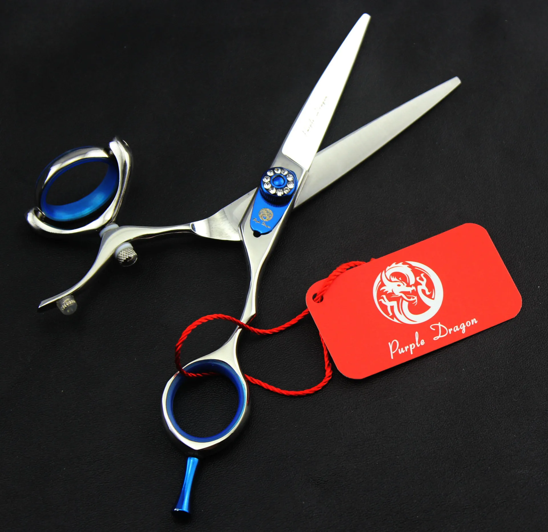 

6 inch high-grade hairdressing scissors shears flat cut bangs cut teeth rotate 360 degrees flying shear