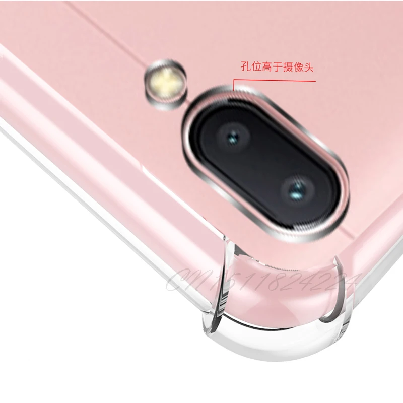 Transparent Xiaomi Redmi 6 Pro Case Redmi 6 6A Air Cushion Bumper Shockproof TPU Fundas For Xiaomi Redmi 6 6A Shell Back Cover (1)