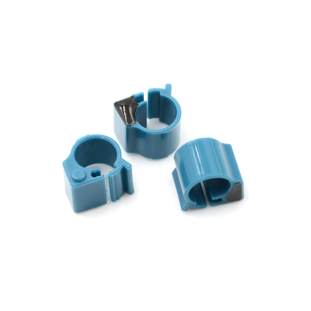 

10pcs/lot ABS, PP Electronic RFID Pigeon Bird Ring Tag For Tracking With 125KHz ID 4100 Chip Training supplies 12X13mm