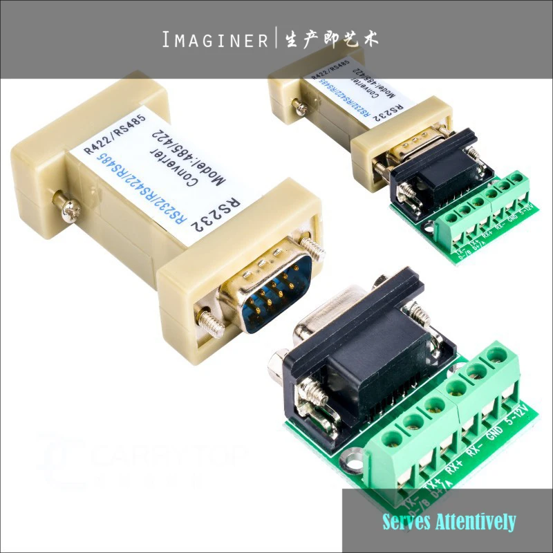 

Serial Adapter RS232 To RS422 and RS485 Data Signal Converter