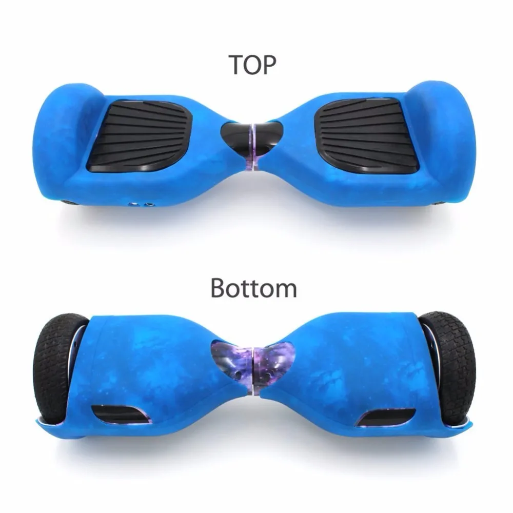 

2 Wheels Smart Self Balancing Electric Scooter Silicone Case Full Cover Anti-Scratch Sleeve/Protector for 6.5" Inch Hoverboard
