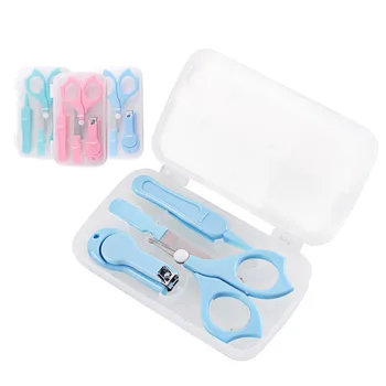 

New Lovely Mini 4-Piece Baby Care Set Infant Beauty Set (Random Colors) drop shipping