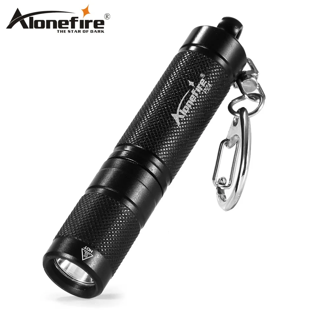Светодиодный фонарик AloneFire P24 мини лампа брелок прозрачный фонарь брелок|torch