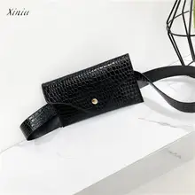 Поясная Сумка поясная сумка модные женские туфли Однотонная одежда камень шаблон кожаная сумка Messenger груди мешок Высокое качество