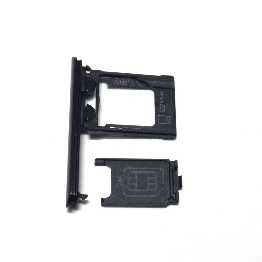 

1Set For Sony Xperia XZ1 G8342 Sim Card Tray Holder And Waterproof Plug Replacement Single Dual Sim