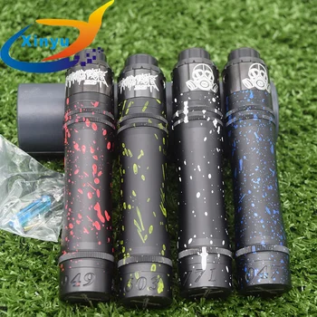 

Nasty mod kit 20700 18650 battery Mechanical Mod with Apocalypse GEN 25 RDA 25mm diamater Vape pen vs Kennedy Vindicator 25 kit