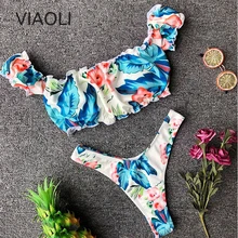 Сексуальный бикини, женский купальный костюм, бразильский комплект бикини, купальник с принтом, женский купальник