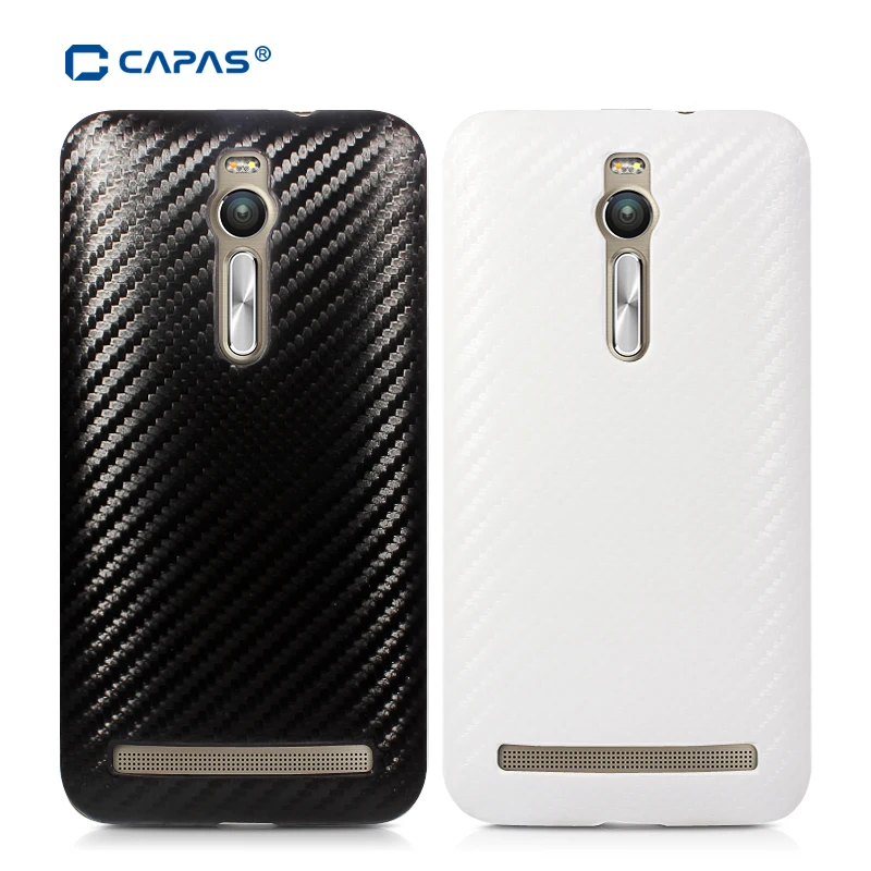 Оригинальные capas 3D чехол для ASUS Zenfone 2 ZE551ML ZE550ML 5 из углеродного волокна Защитный