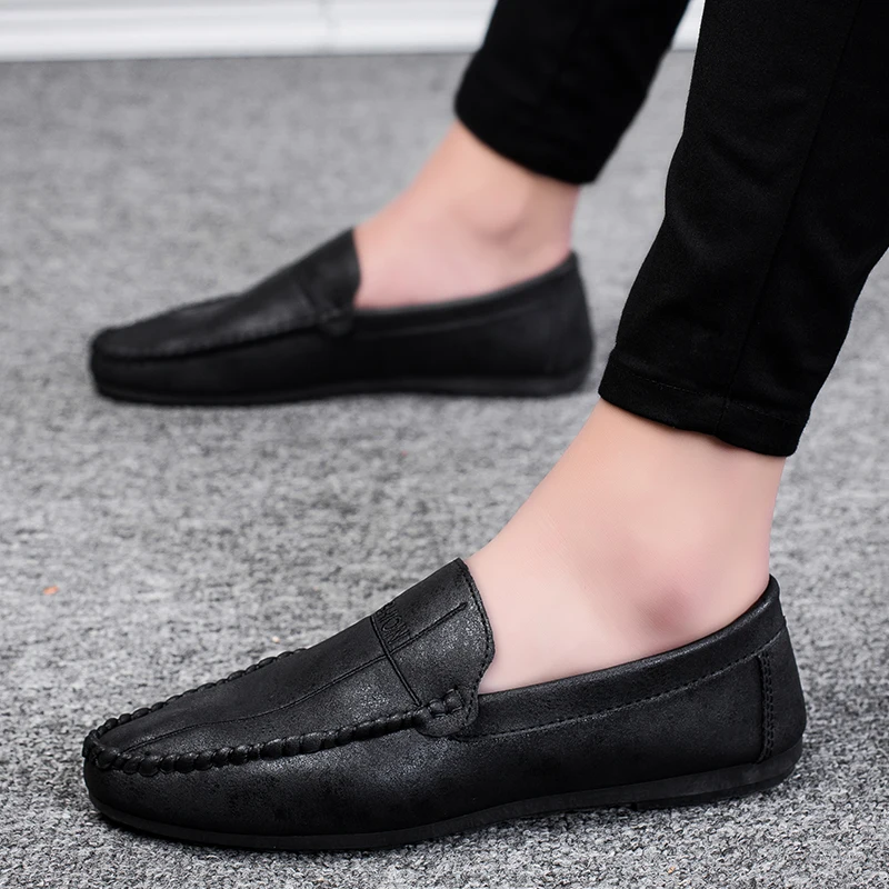 

Summer Breathable Lgith Soft Moccasins Male Loafers Shoes For Men Flats Spring Casual Slip On Driving Footwear 5