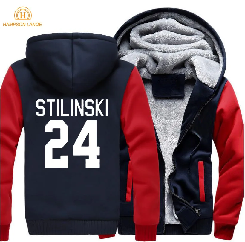 

TV Show Teen Wolf Stilinski 24 thicken men sweatshirt 2017 spring winter warm fleece hoodies men brand-clothing men hoody jacket