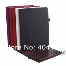 100 шт. из искусственной кожи чехол для Asus MeMO Pad 10 чехол с подставка для ручки, подставка защитное покрытие для Asus ME301T
