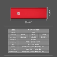 חיצוניים ssd hdd כונן חיצוניים USB3.0 SSD 128GB Portable מחברת כונן נייד למחשב כונן SSD של SSD HDD 256GB 512GB 1TB 400MB / (3)