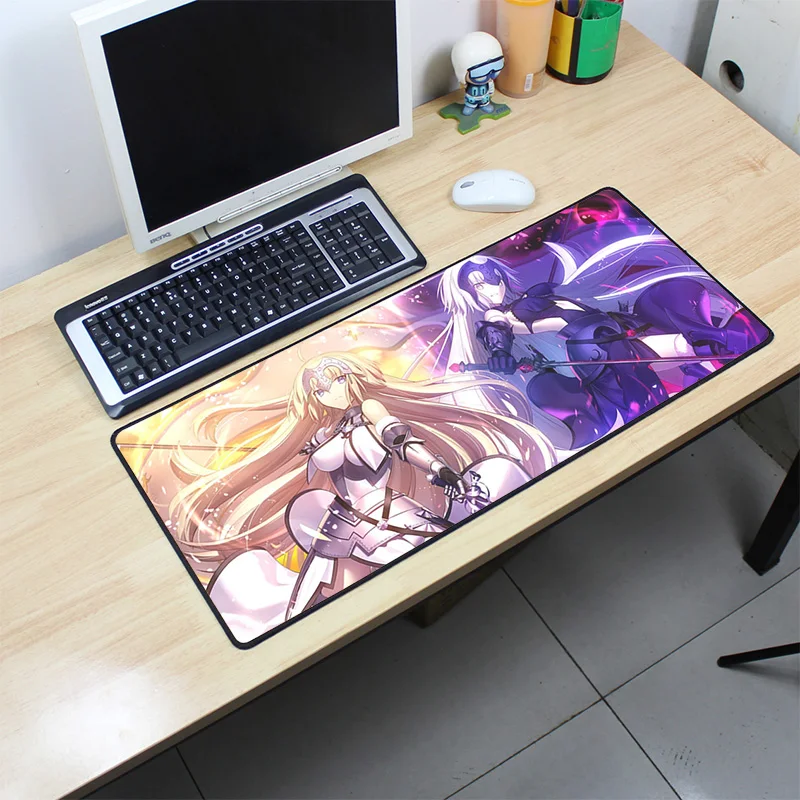 Fate Saber padmouse 70x30 см fgo коврик для мыши notbook компьютерный коврик для мыши стол большой игровой коврик для мыши геймер для ноутбука коврики для мыши - Цвет: Size 700x300x2mm