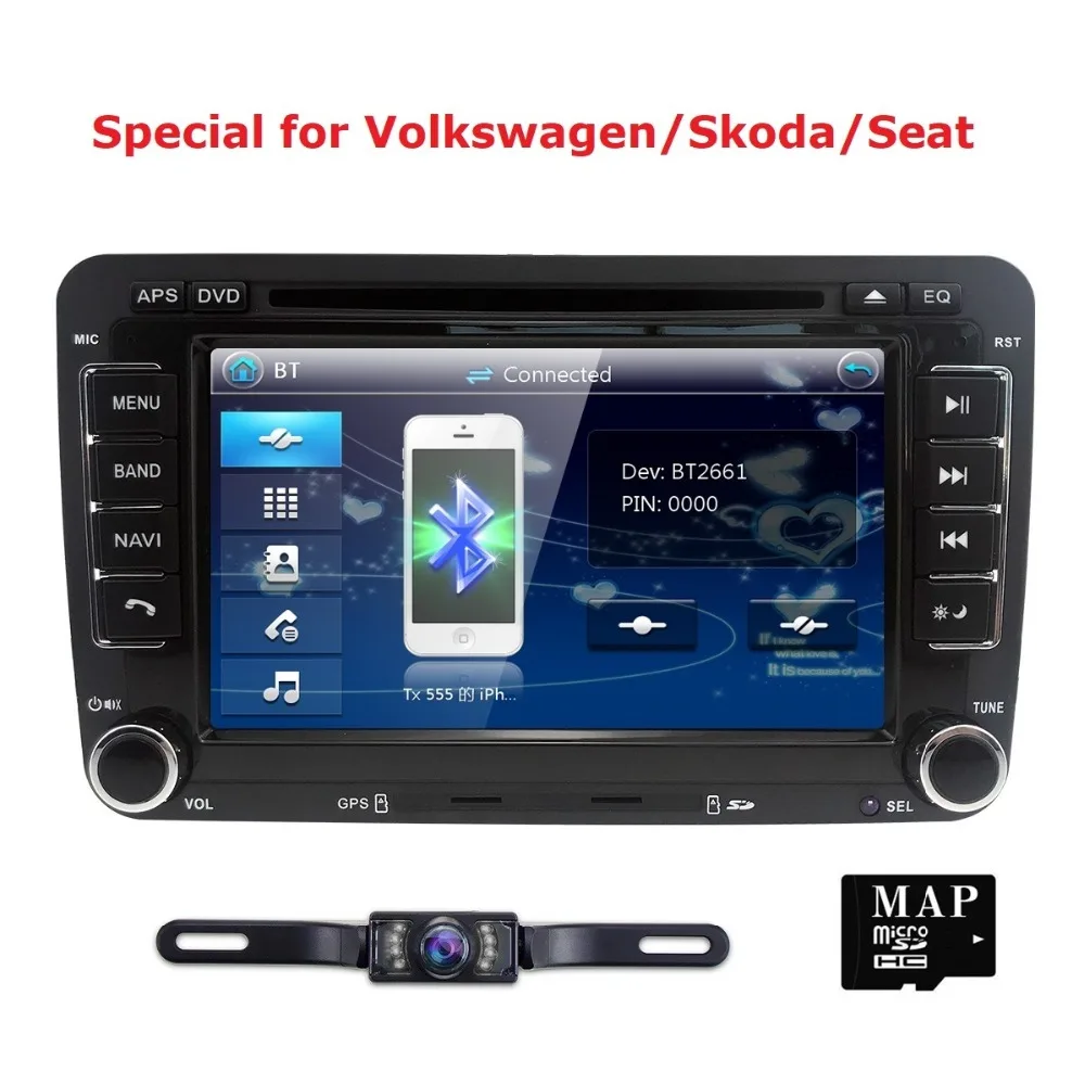 

navigation GPS Autoradio Bluetooth Headunit For VW GOLF 5 6 POLO JETTA TOURAN EOS PASSAT CC TIGUAN SHARAN SCIROCCO Caddy CANBUS