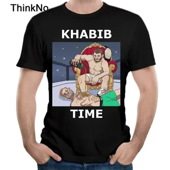 

Khabib Nurmagomedov Humiliates Conor Mcgregor Funny UFC Design T-shirt Unisex Natural Cotton O-neck Short Sleeve