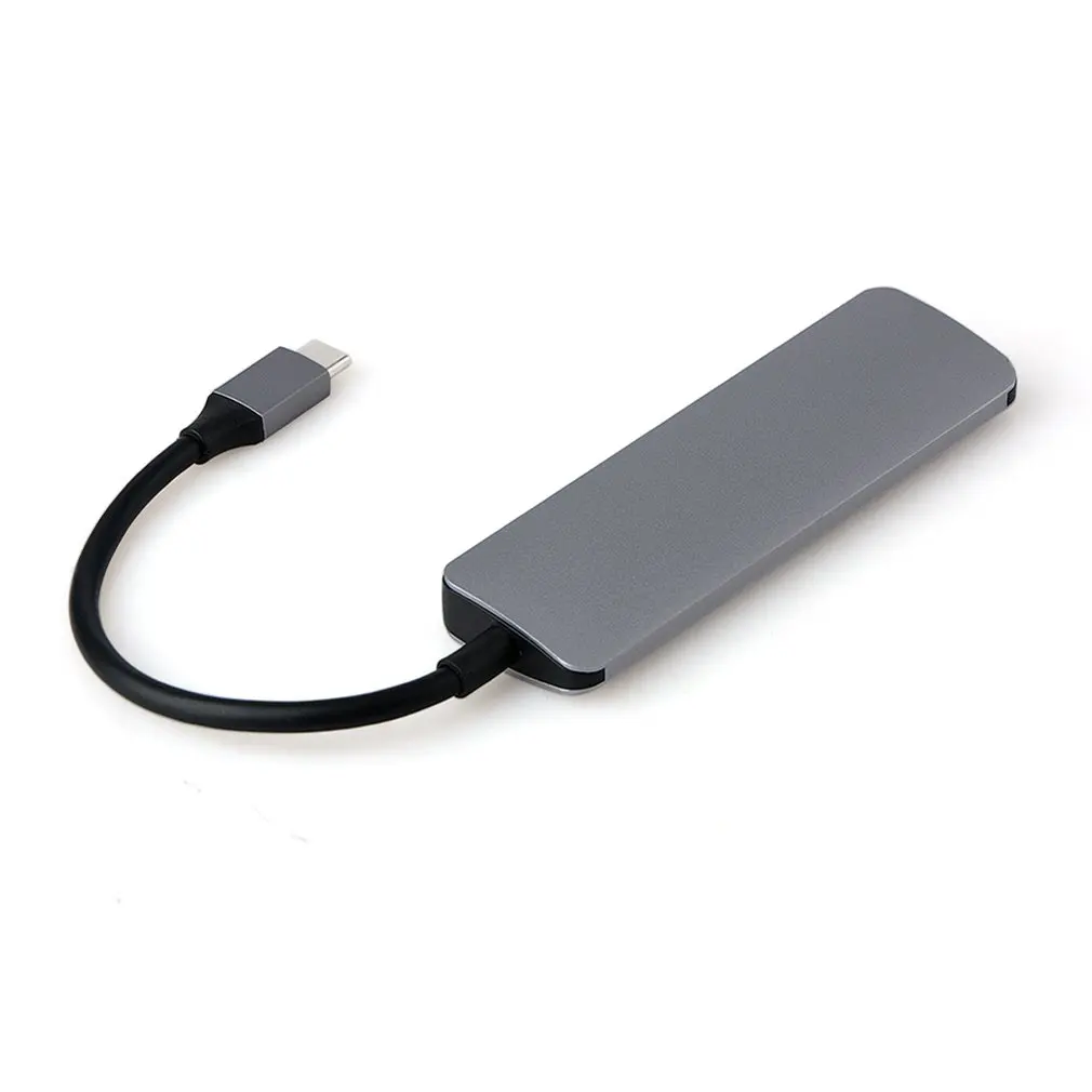 5 в 1 USB C концентратор USB-C до 3,0 концентратор Thunderbolt 3 адаптер для MacBook samsung Galaxy S9/S8 huawei P20 Pro type C usb-хаб