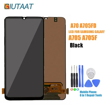 

LCD Display Touch Screen Digitizer Front Panel Glass Assembly Replacement For Samsung A70 A705 A705F A705FD