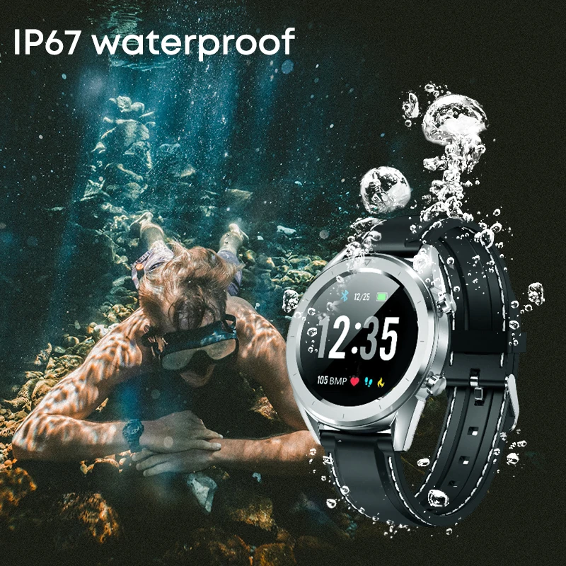 Bluetooth Android/IOS телефоны спортивные Смарт часы для здоровья водонепроницаемые IP67