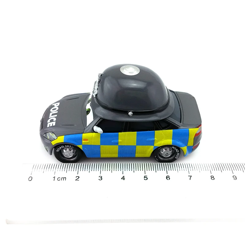 Disney Pixar Cars Mark Wheelsen Police UK металлический литой под давлением игрушечный автомобиль 1:55 Свободный Новое и