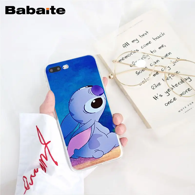 Babaite милый мультфильм Лило Ститч чехол для телефона чехол для iphone 11 Pro 11Pro Max 8 7 6 6S Plus 5 5S SE XR X XS MAX - Цвет: A12