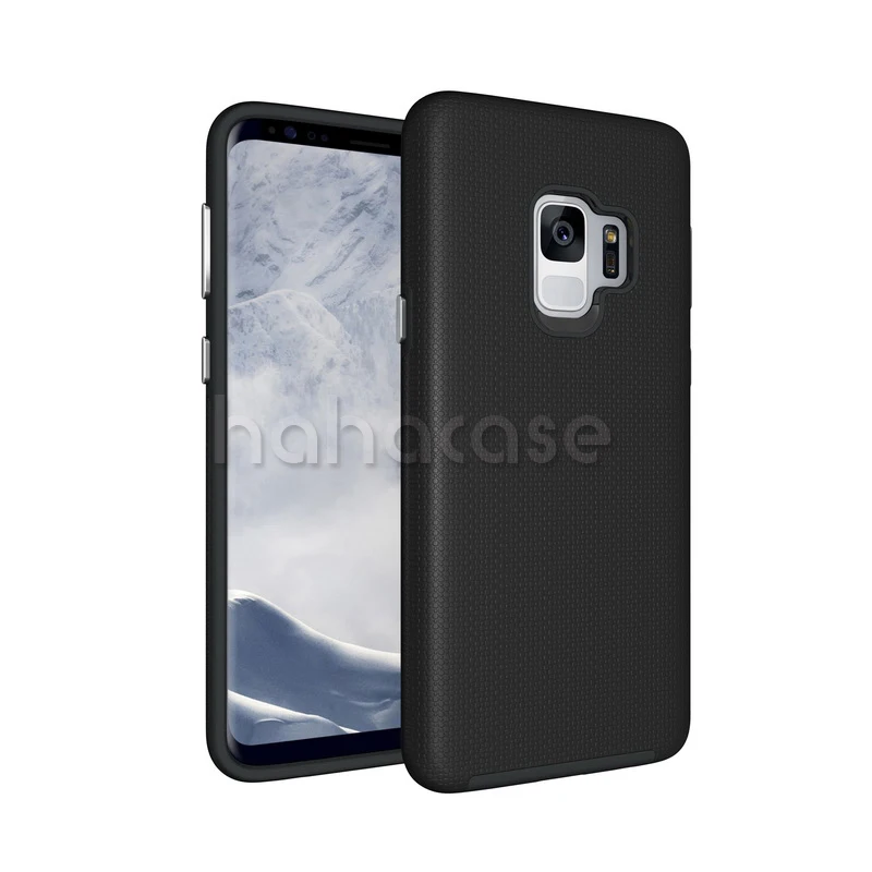 50pcs Armor Hybrid PC+TPU ShockProof Case For Samsung S9 8 Plus S7 Edge Note 9 8 Dual Layer Dirt-resistant Tough Shell Cover