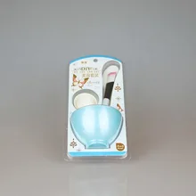 Diy Four-In-One Membrane Bowl Set Cosmetic Make Up Fashion For Women Lady face mask bowl