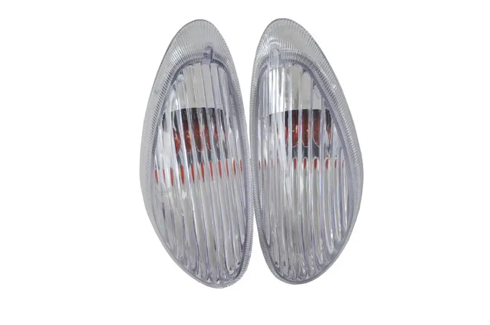 

Stripe Lens Indicators Turn Signals With Bulb For SUZUKI KATANA 97-07