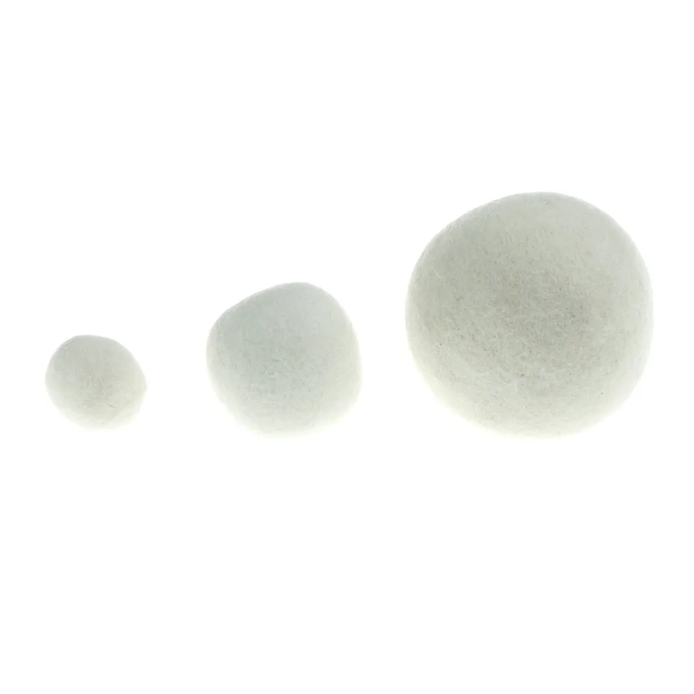 

One Piece Laundry Clean Ball Reusable Natural Organic Laundry Fabric Softener Ball Premium Organic Wool Dryer Balls