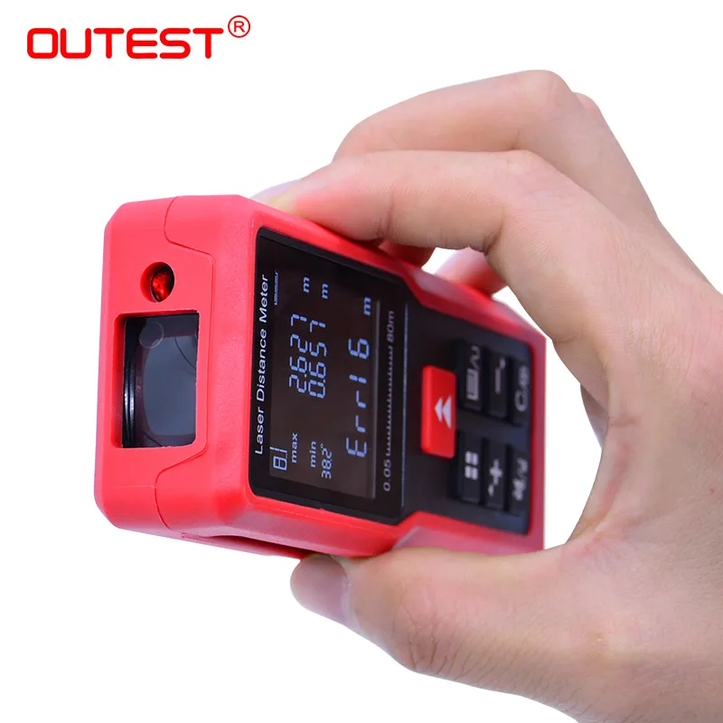 OUTEST Laser Rangefinder Laser Distance Measurer Tape Trena Digital Distance meter Building Measurement 40M 60M 80M 100M OUTEST Laser Rangefinder Laser Distance Measurer Tape Trena Digital Distance meter Building Measurement 40M 60M 80M 100M