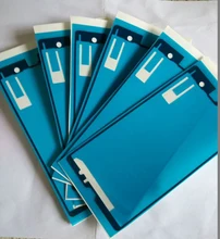 Wholesale 50 pcs lot Front Housing Frame Bezel Plate lcd Adhesive Sticker for Sony Xperia Z
